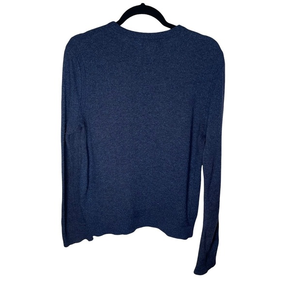 Rag & Bone Women’s V Neck Wool Blend Sweater Small Blue - Picture 2 of 8